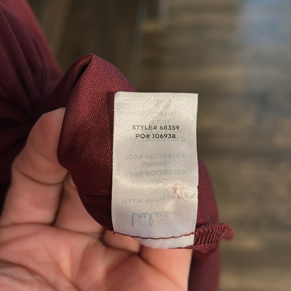 Lulu's Love You So Burgundy Long Sleeve Maxi Dress - Picture 13 of 16